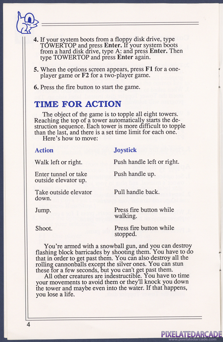 Tower Toppler: Instruction Manual - Page 4