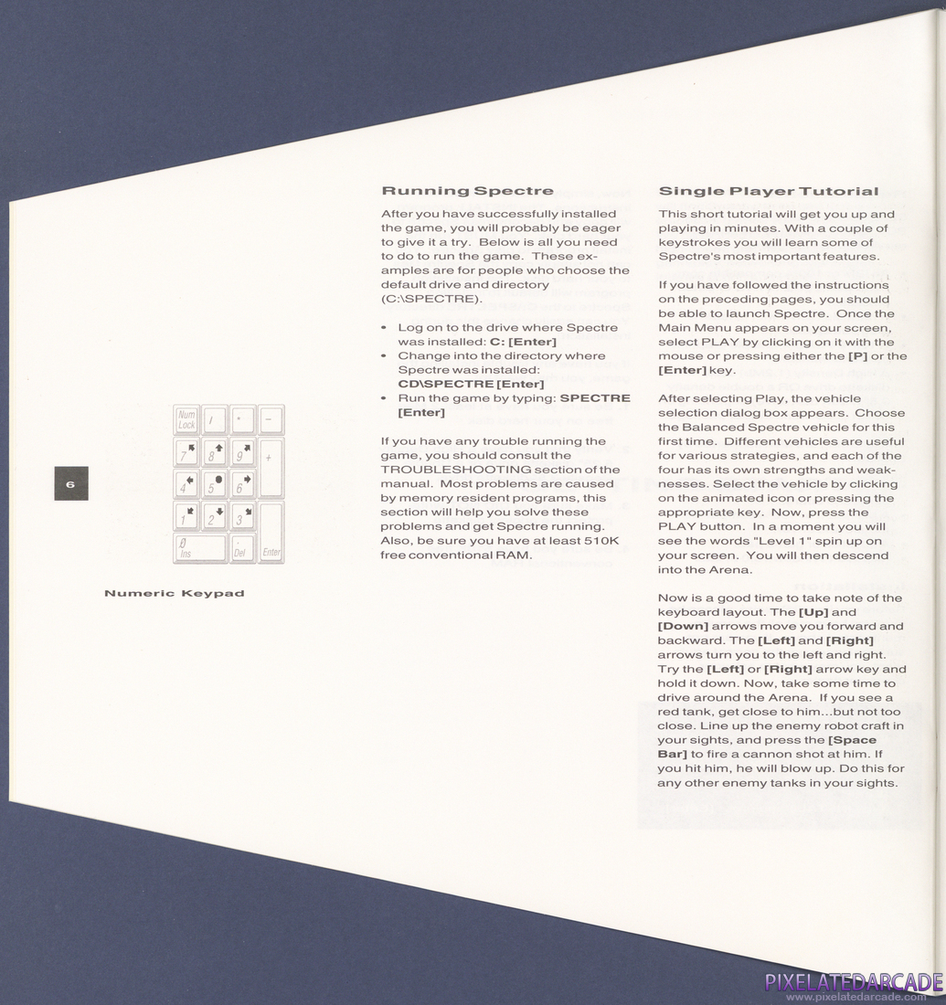 Spectre: Instruction Manual - Page 6
