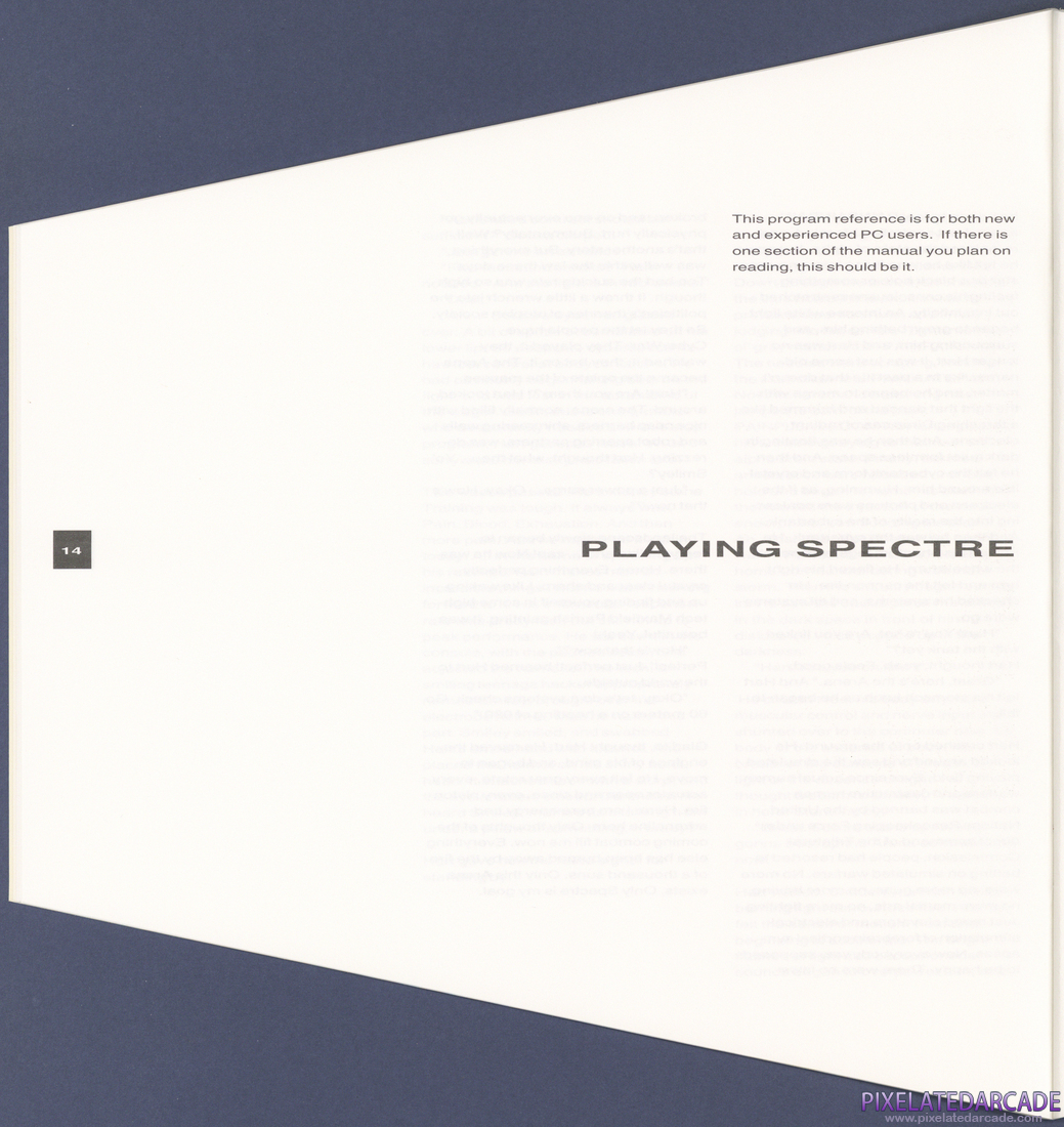 Spectre: Instruction Manual - Page 14