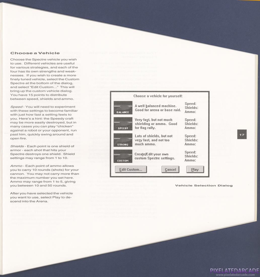 Spectre: Instruction Manual - Page 17