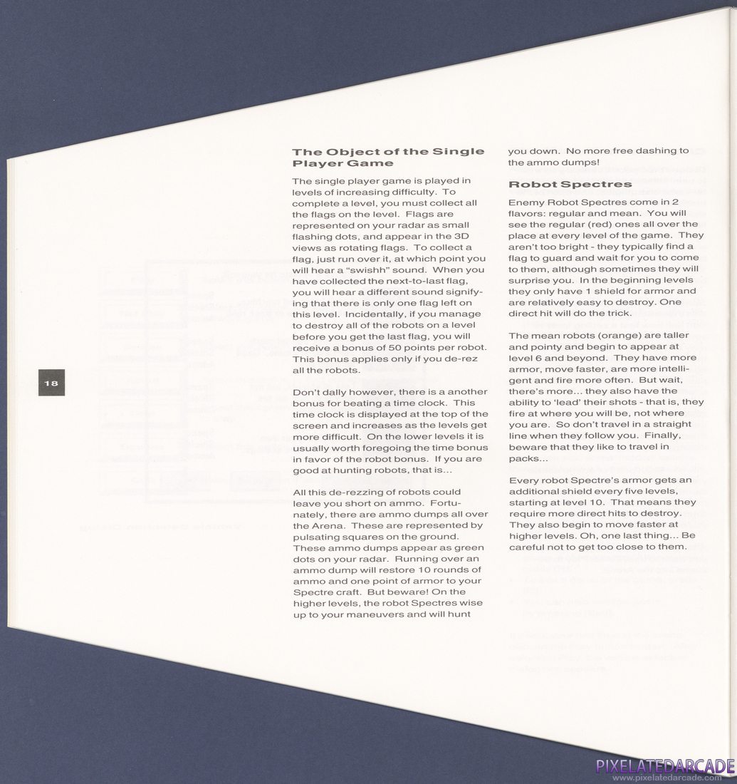 Spectre: Instruction Manual - Page 18