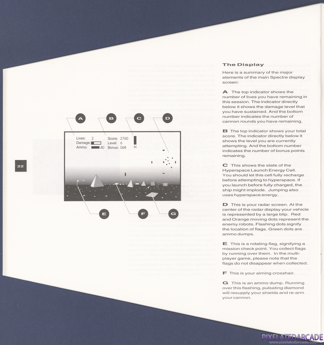 Spectre: Instruction Manual - Page 22