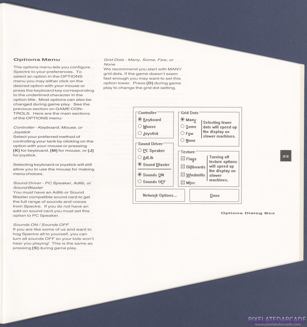 Spectre: Instruction Manual - Page 23