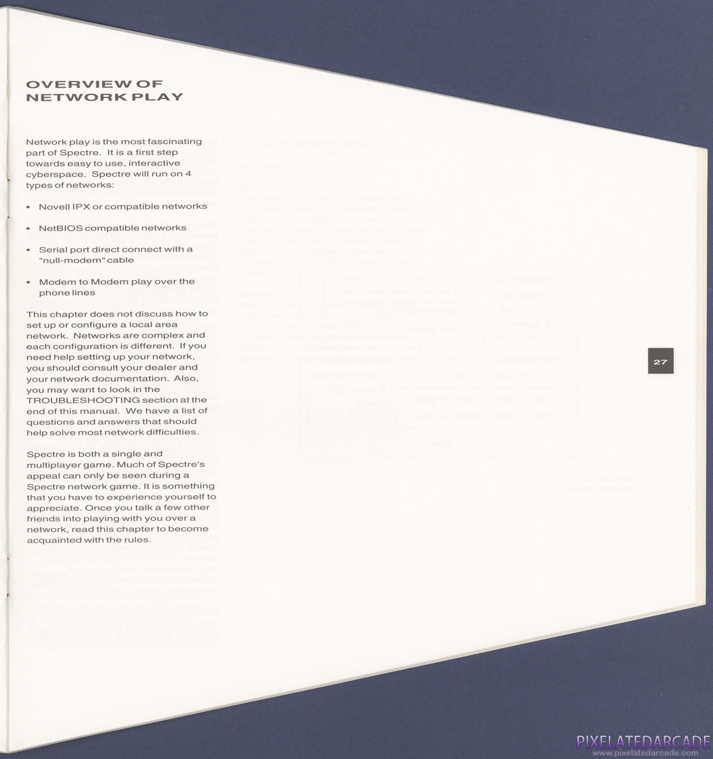 Spectre: Instruction Manual - Page 27