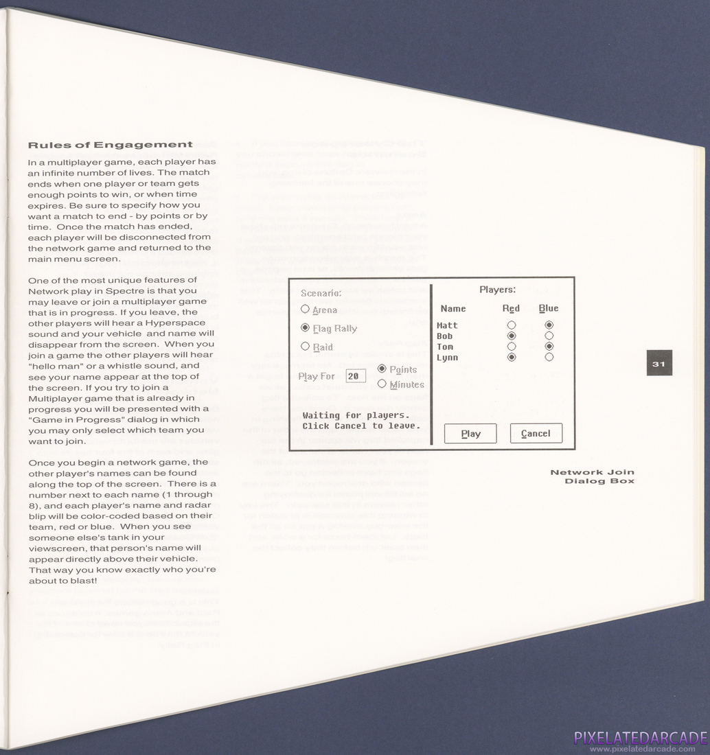 Spectre: Instruction Manual - Page 31