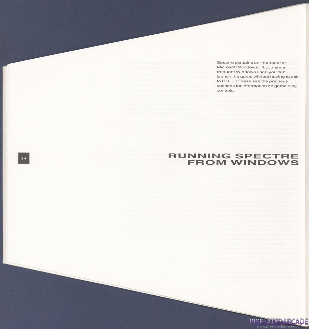 Spectre: Instruction Manual - Page 34