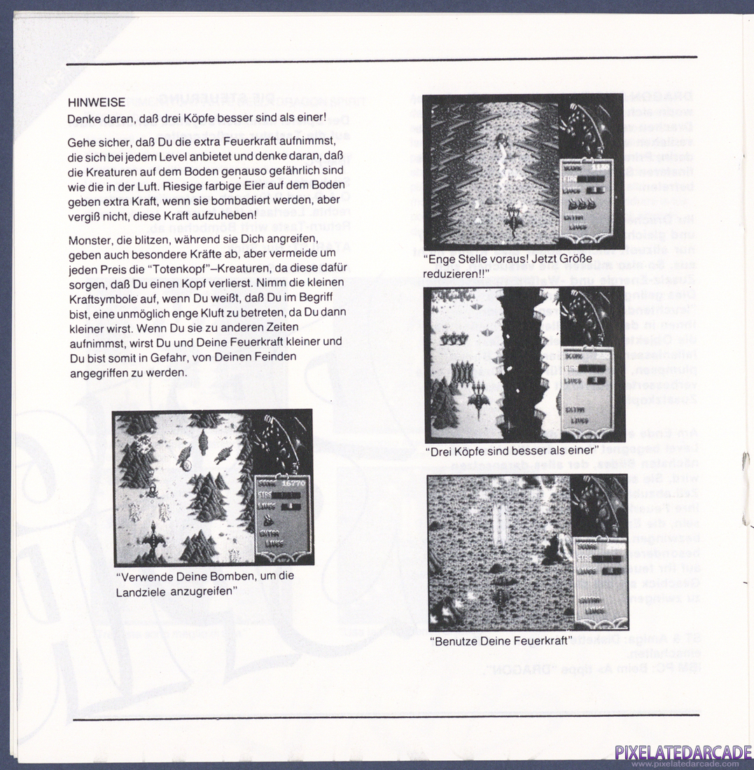 Dragon Spirit: Instruction Manual - Page 7
