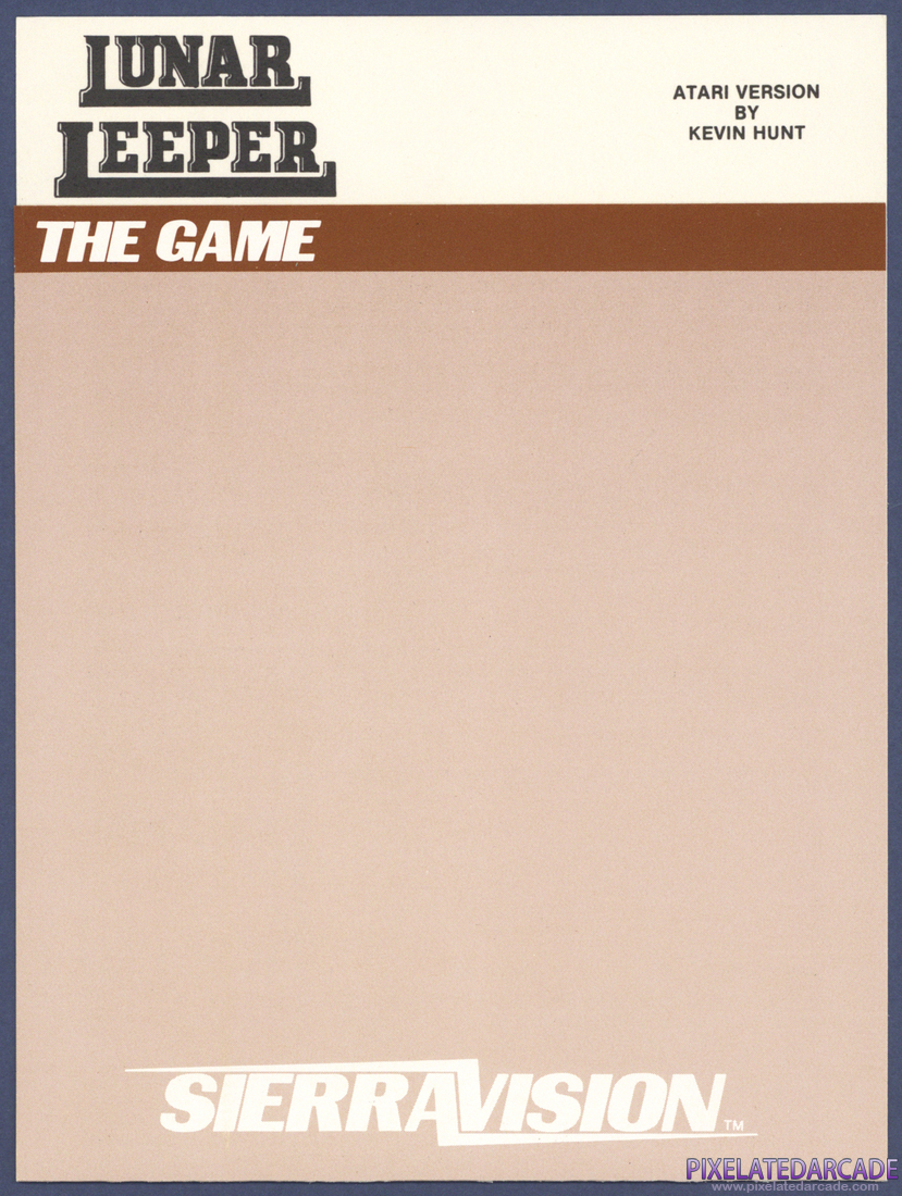 Lunar Leeper: Instruction Manual - Page 1