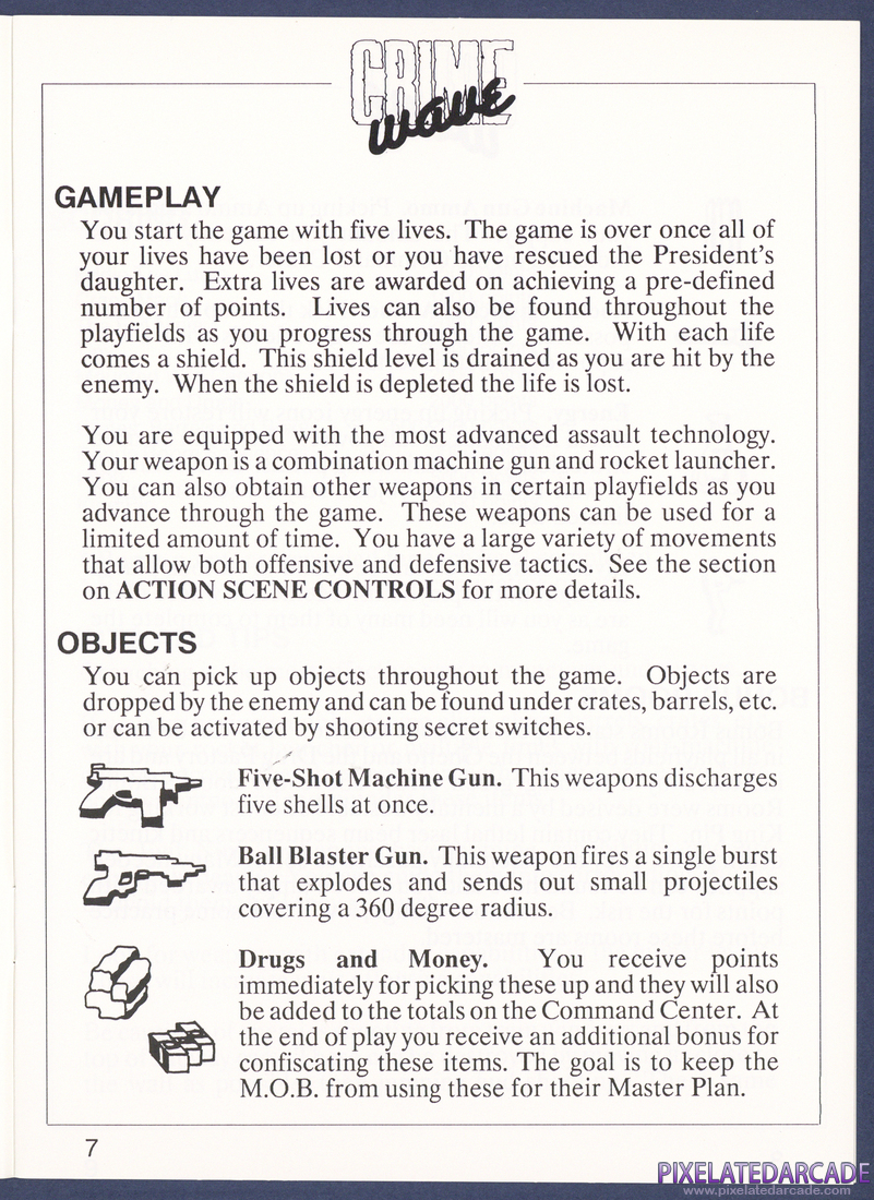 Crime Wave: Instruction Manual - Page 7