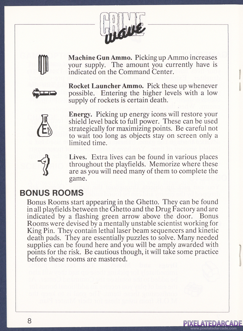 Crime Wave: Instruction Manual - Page 8