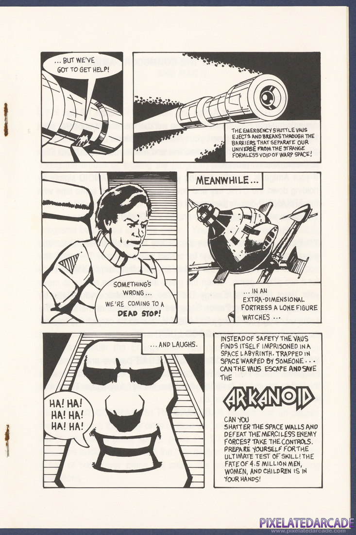 Arkanoid: Instruction Manual - Page 6