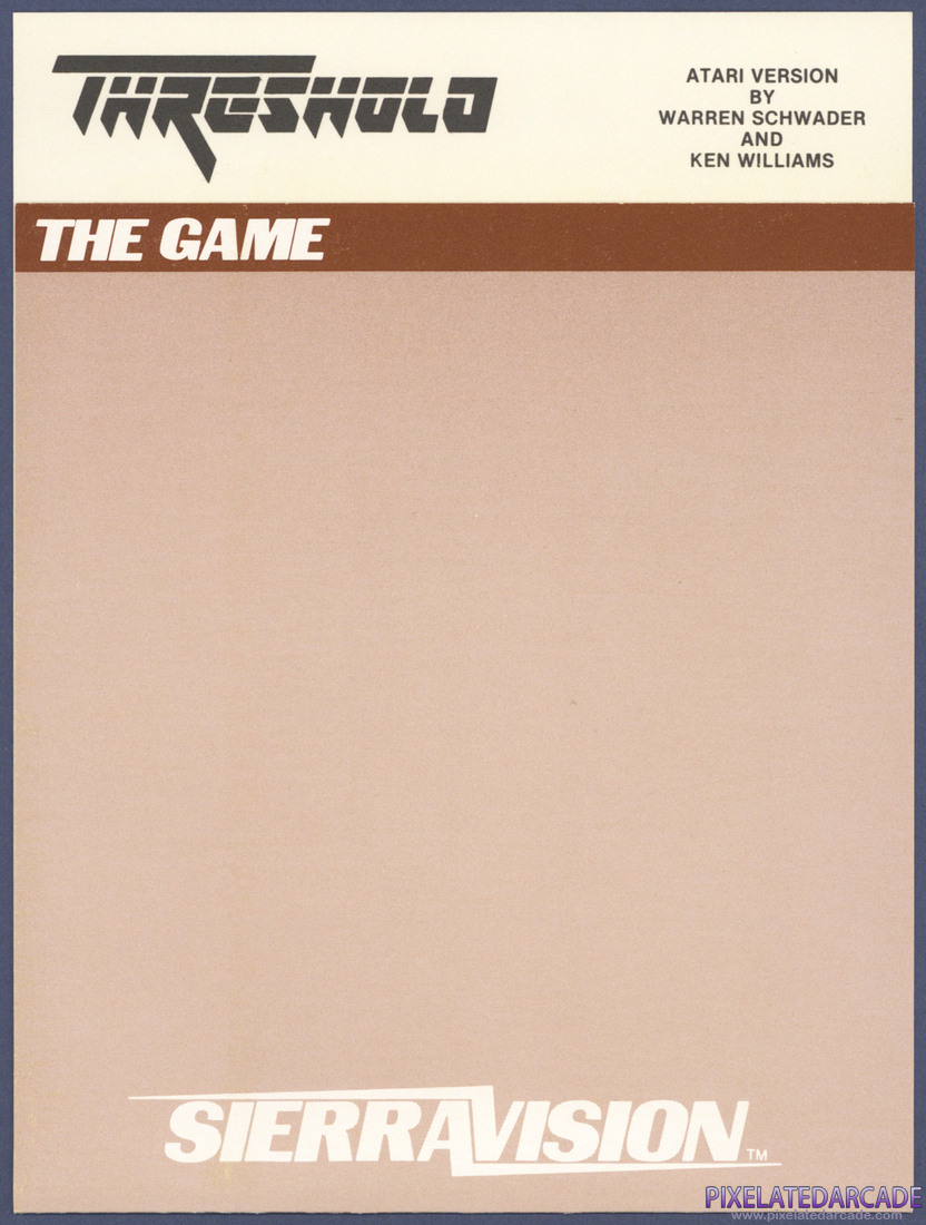 Threshold: Instruction Manual - Page 1