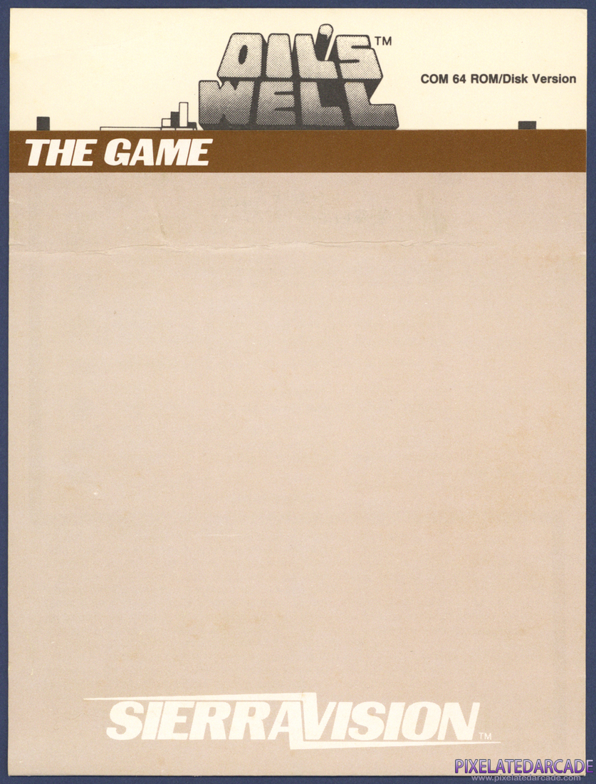 Oil's Well: Instruction Manual - Page 1