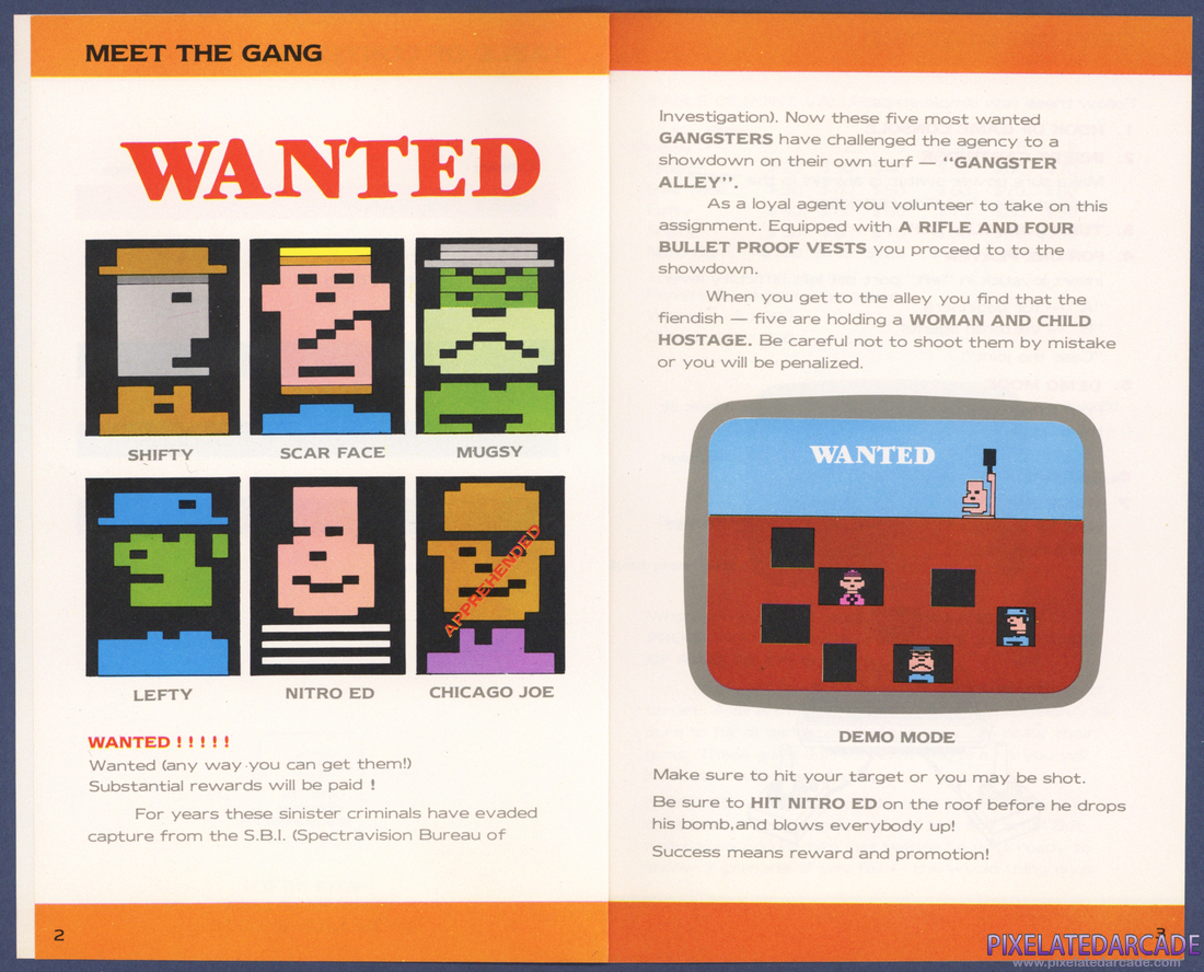 Gangster Alley: Instruction Manual - Pages 2 - 3