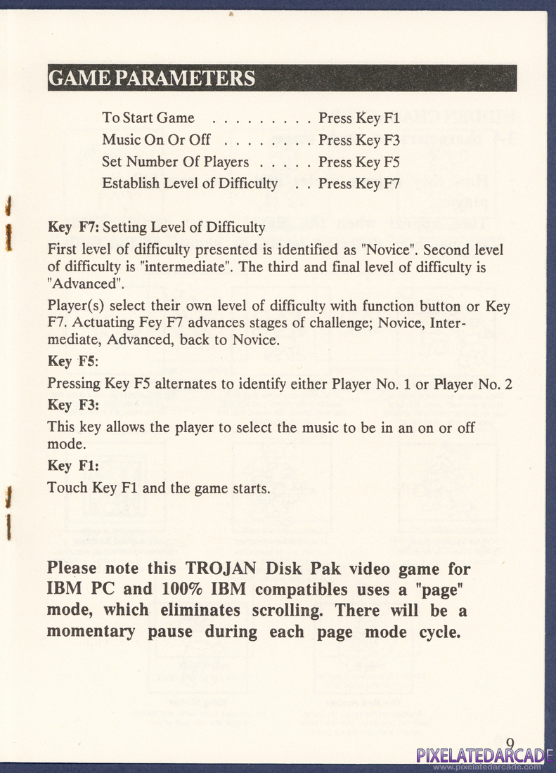 Trojan: Instruction Manual - Page 9