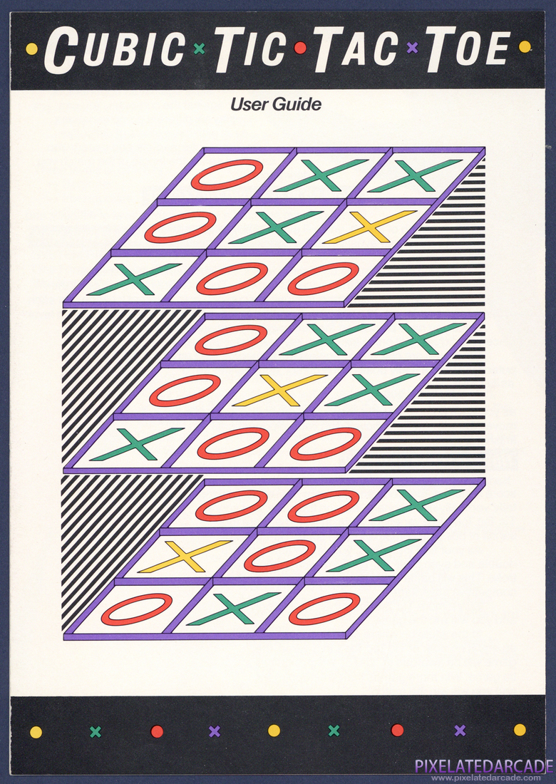 Cubic Tic Tac Toe: Instruction Manual - Page 1