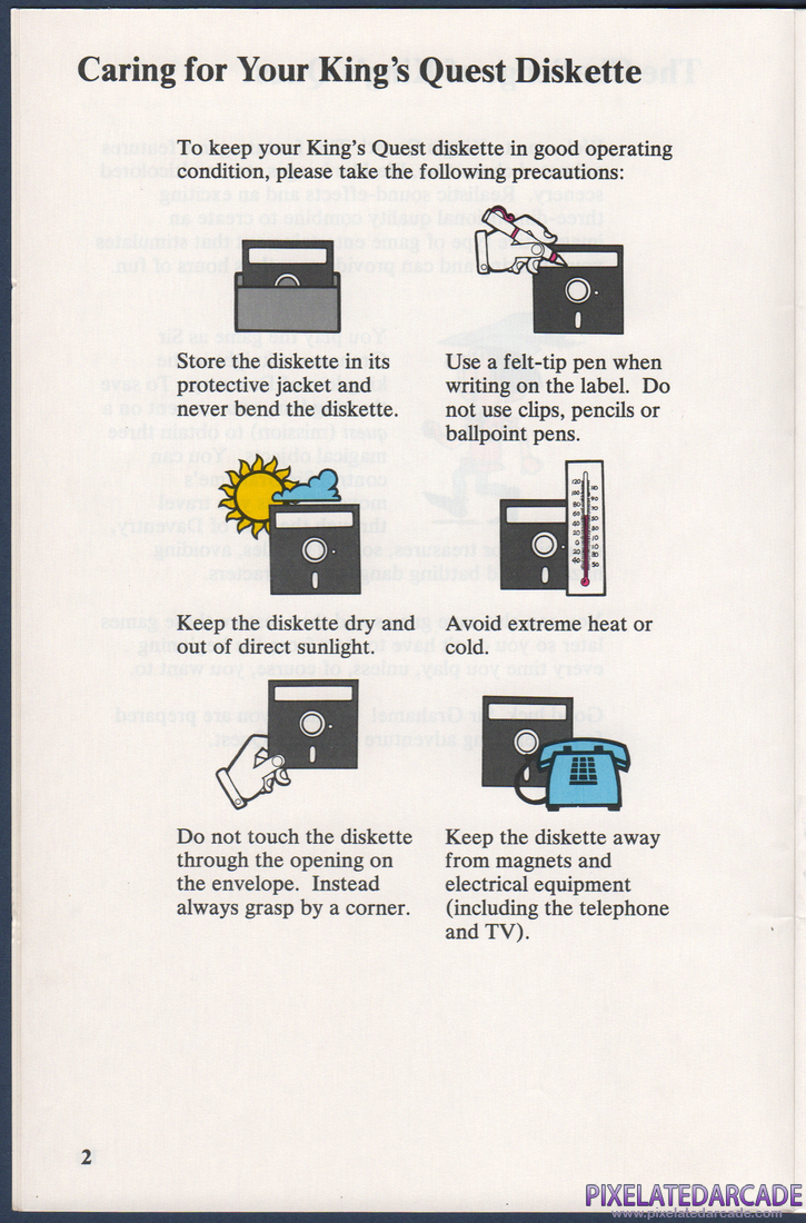 King's Quest: Instruction Manual - Page 8