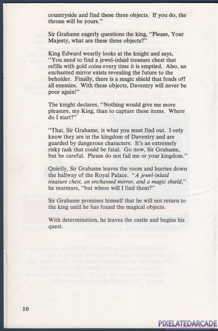 King's Quest: Instruction Manual - Page 16
