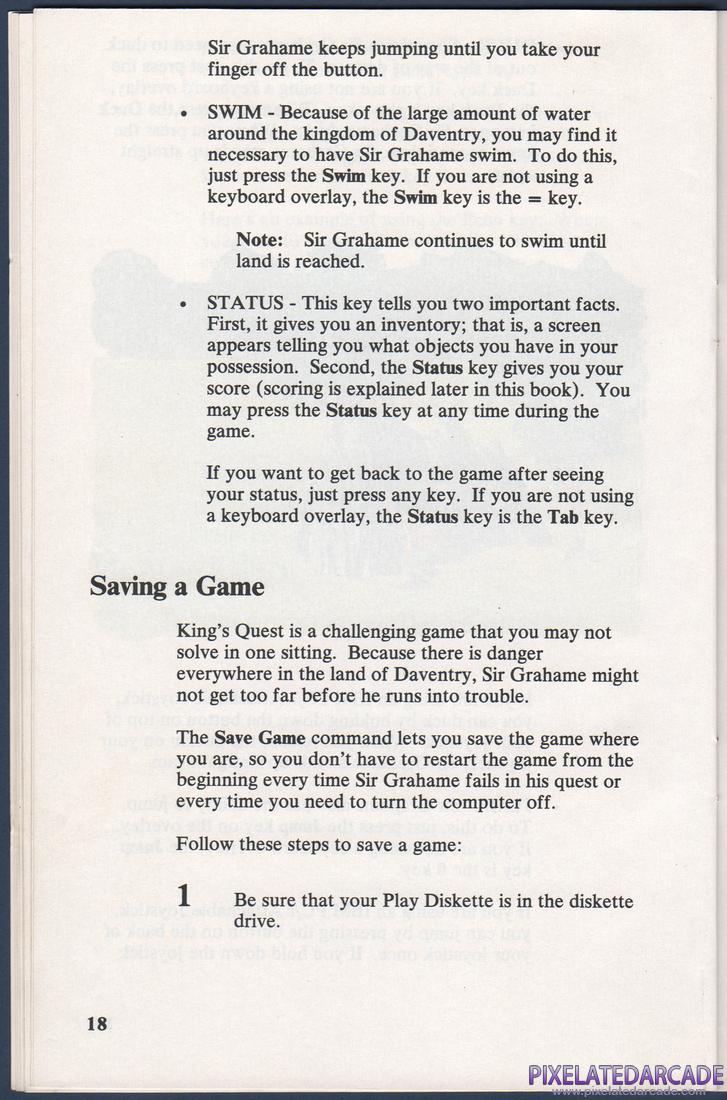 King's Quest: Instruction Manual - Page 24
