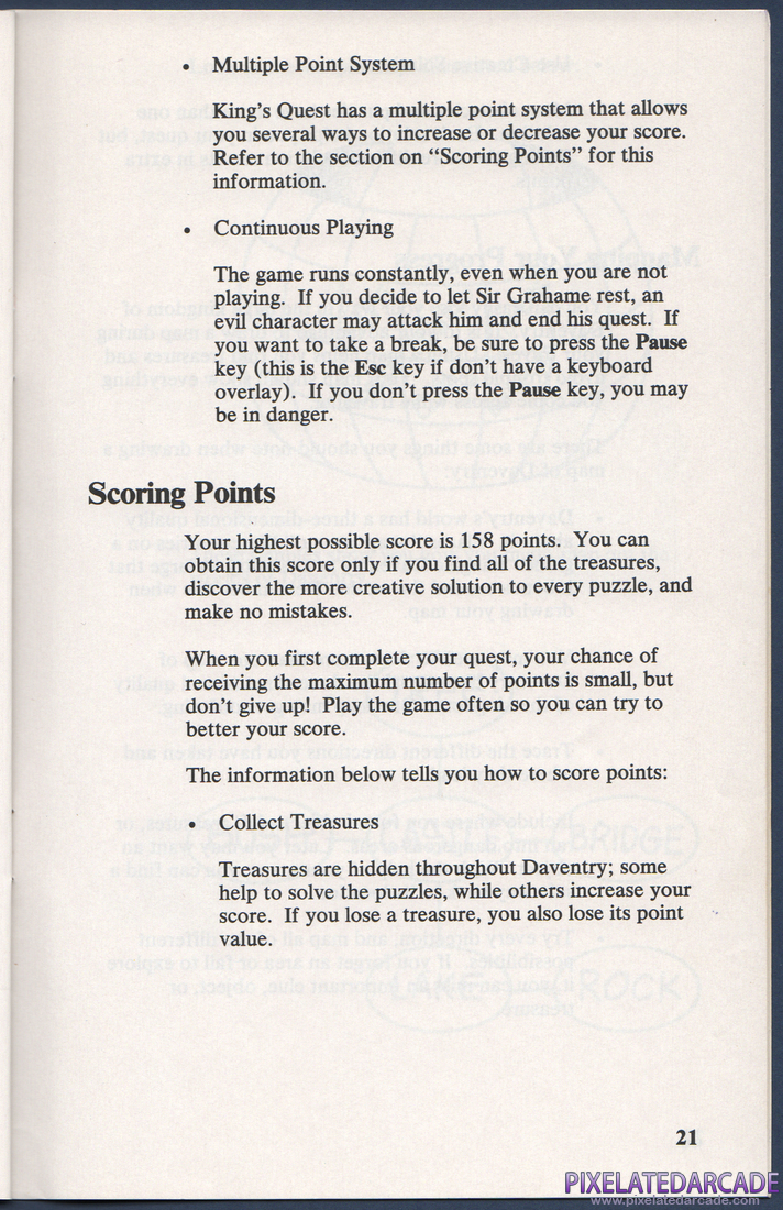 King's Quest: Instruction Manual - Page 27