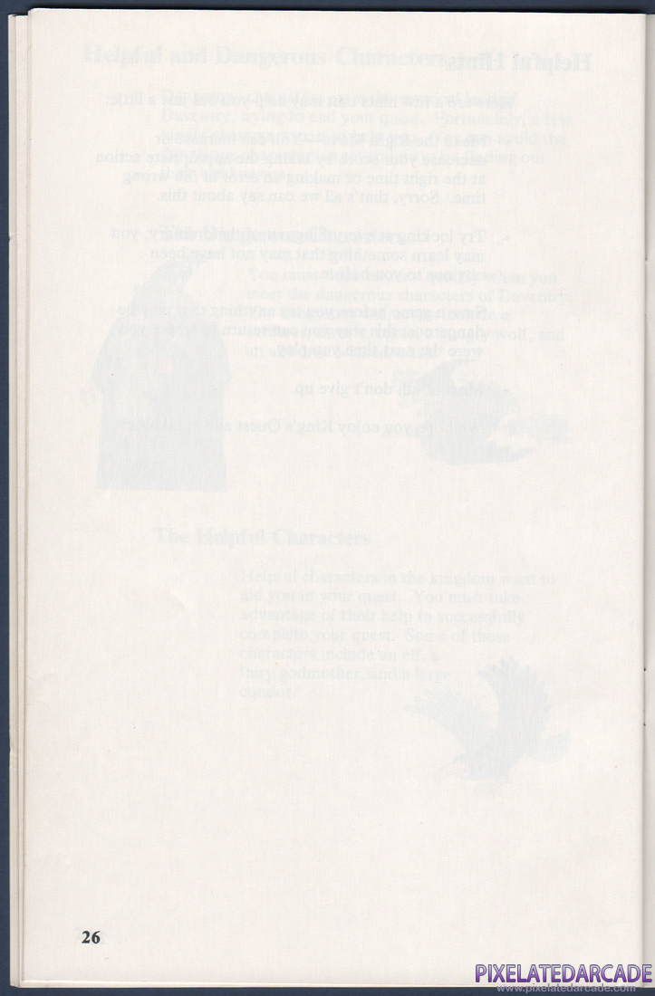 King's Quest: Instruction Manual - Page 32