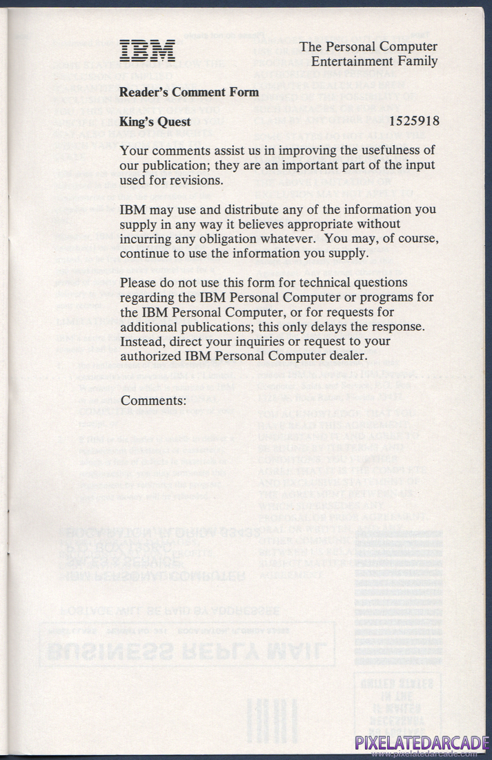 King's Quest: Instruction Manual - Page 33