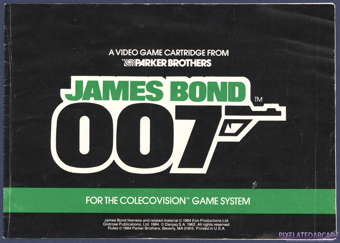 James Bond 007: Instruction Manual - Page 1