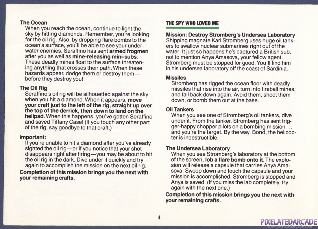 James Bond 007: Instruction Manual - Page 4