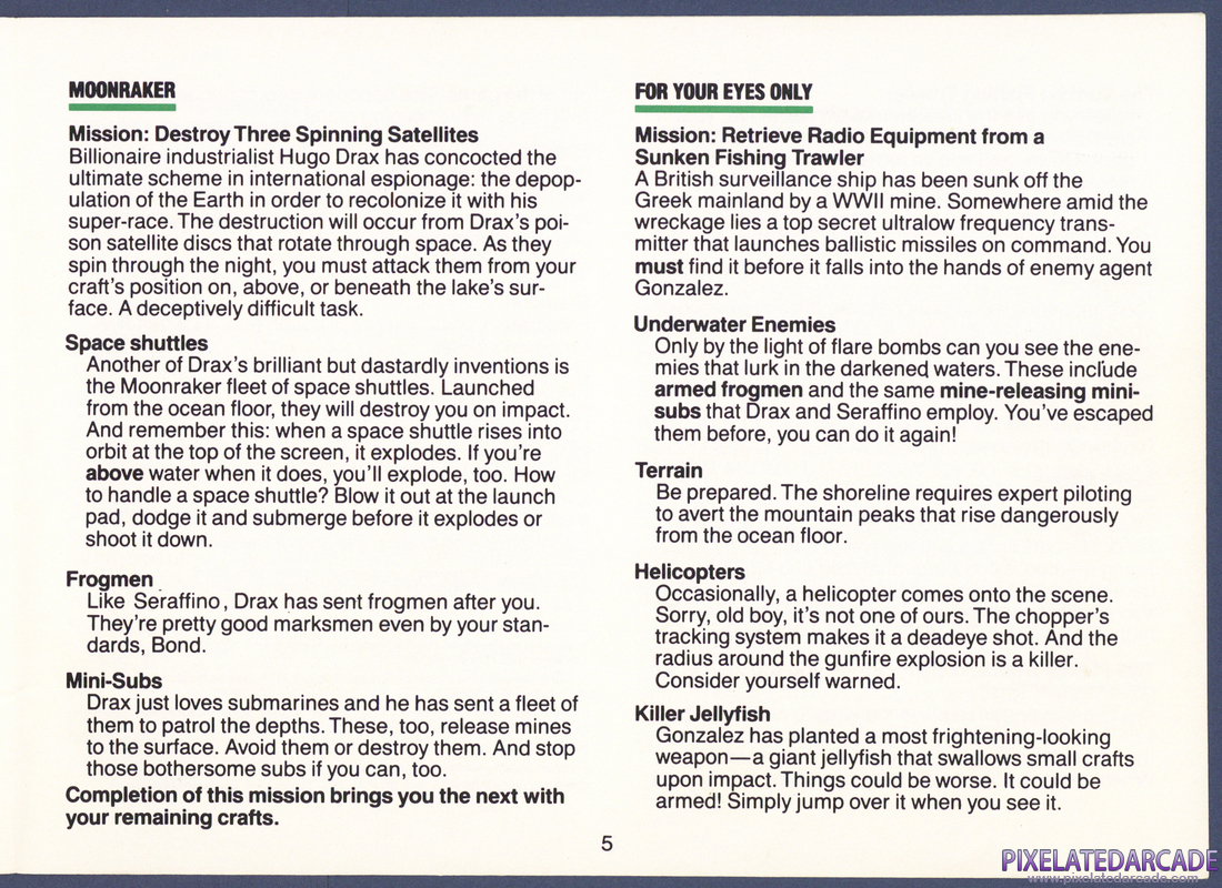 James Bond 007: Instruction Manual - Page 5