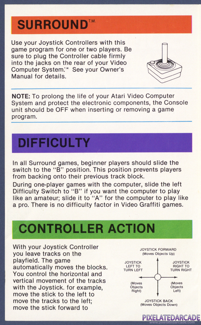Surround: Instruction Manual - Page 2