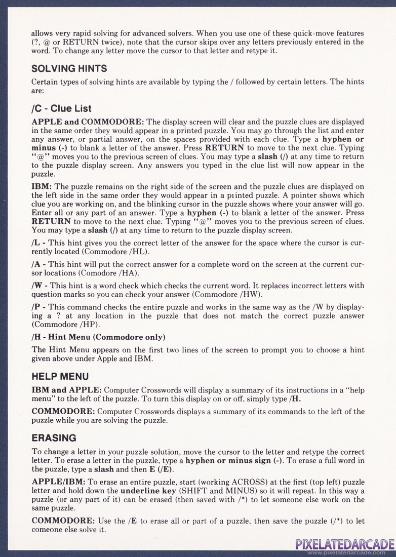 The New York Times Crossword Puzzles: Volume III: Instruction Manual - Page 2