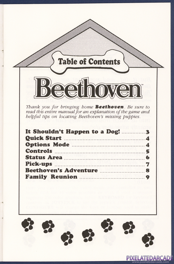 Beethoven: The Ultimate Canine Caper!: Instruction Manual - Page 2