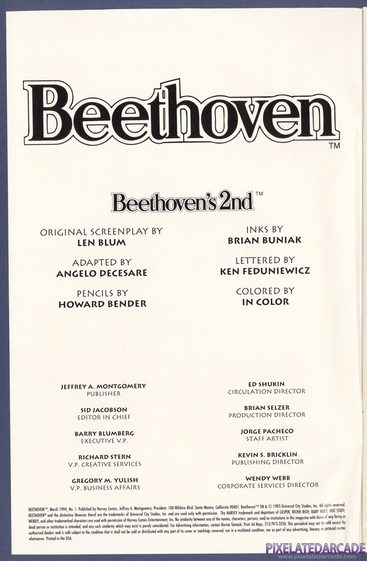 Beethoven: The Ultimate Canine Caper!: Beethoven Comic Book - Page 2