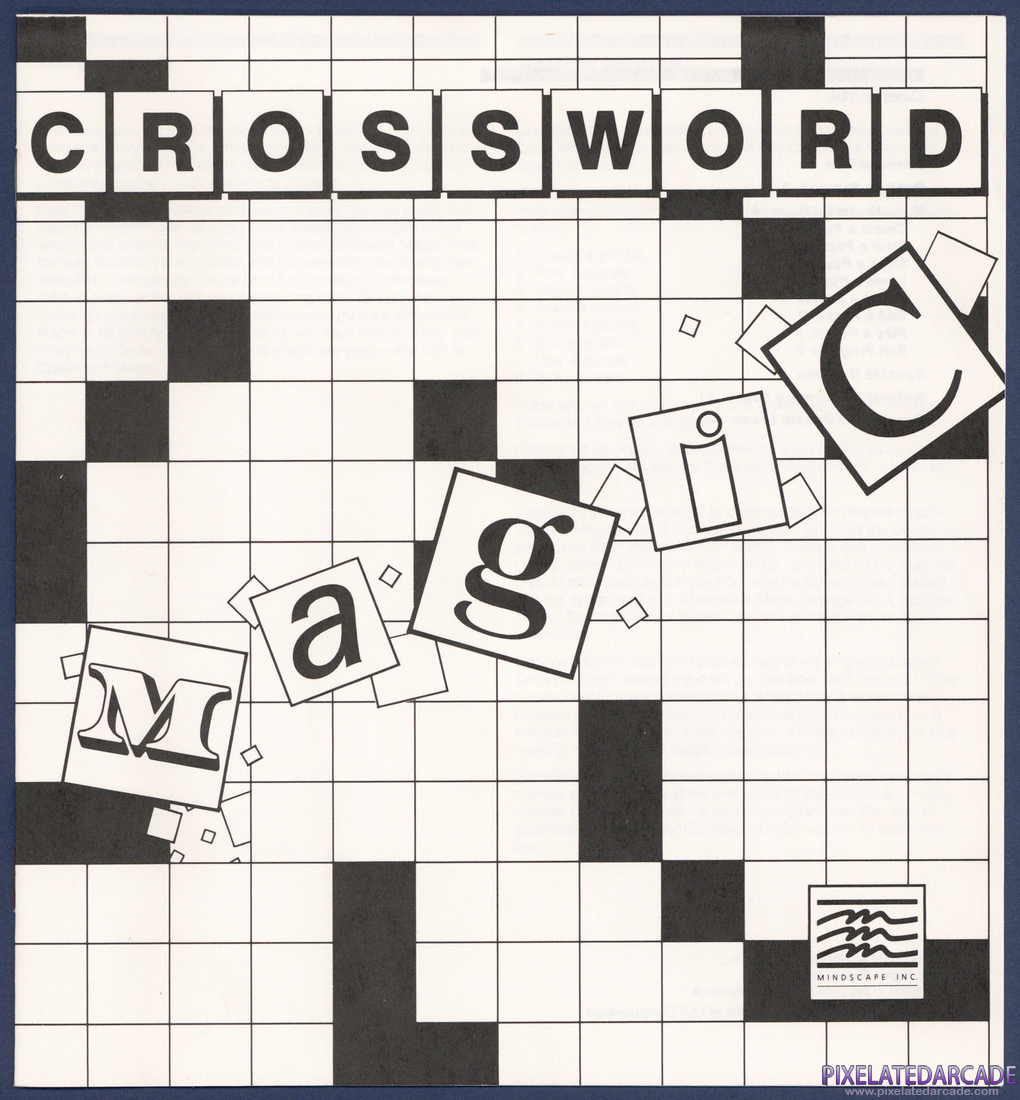 Crossword Magic: Instruction Manual - Page 1