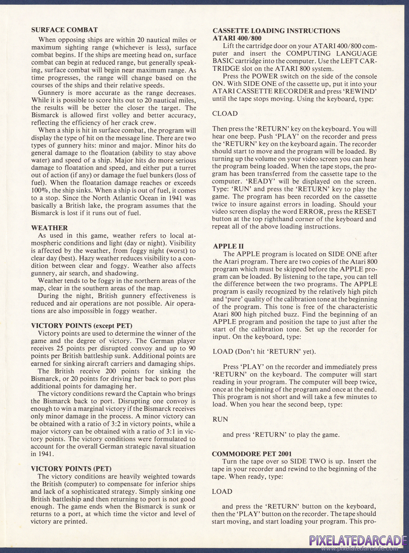 North Atlantic Convoy Raider: Instruction Manual - Page 3