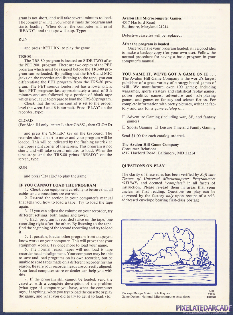 North Atlantic Convoy Raider: Instruction Manual - Page 4