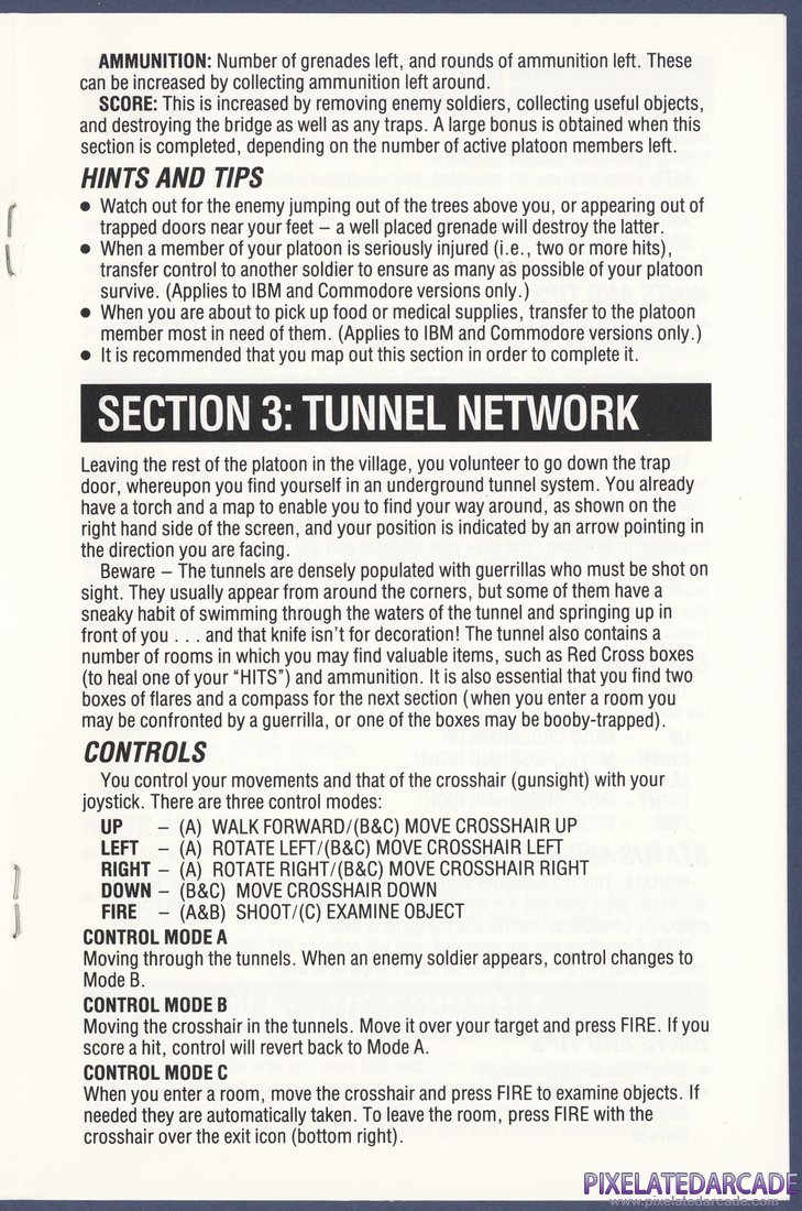 Platoon: Instruction Manual - Page 5