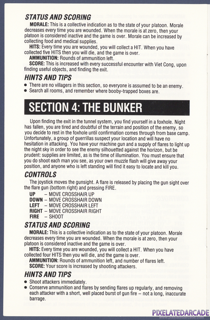 Platoon: Instruction Manual - Page 6
