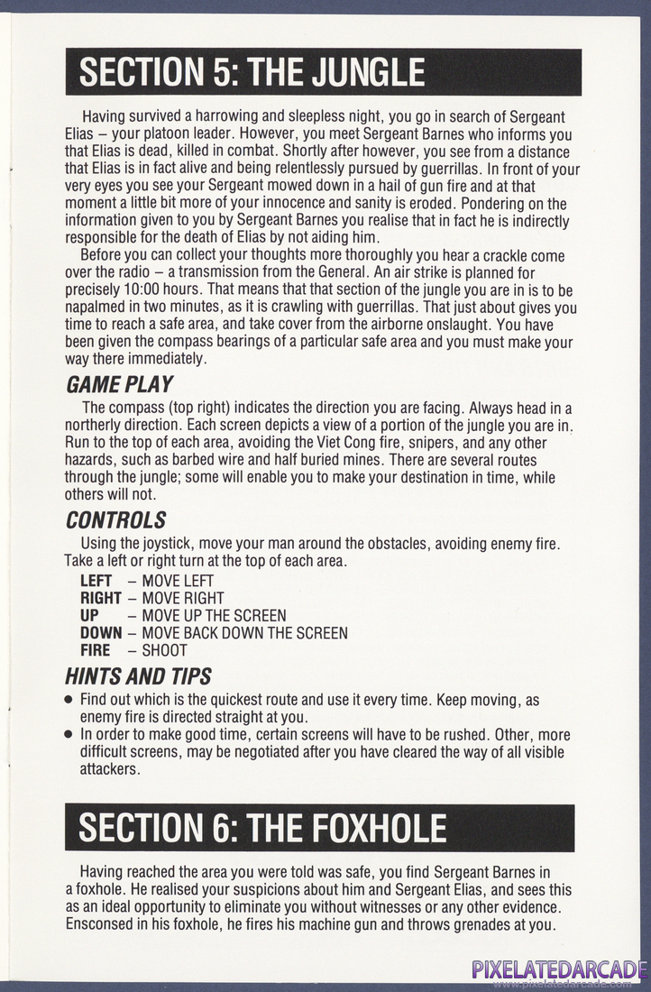 Platoon: Instruction Manual - Page 7