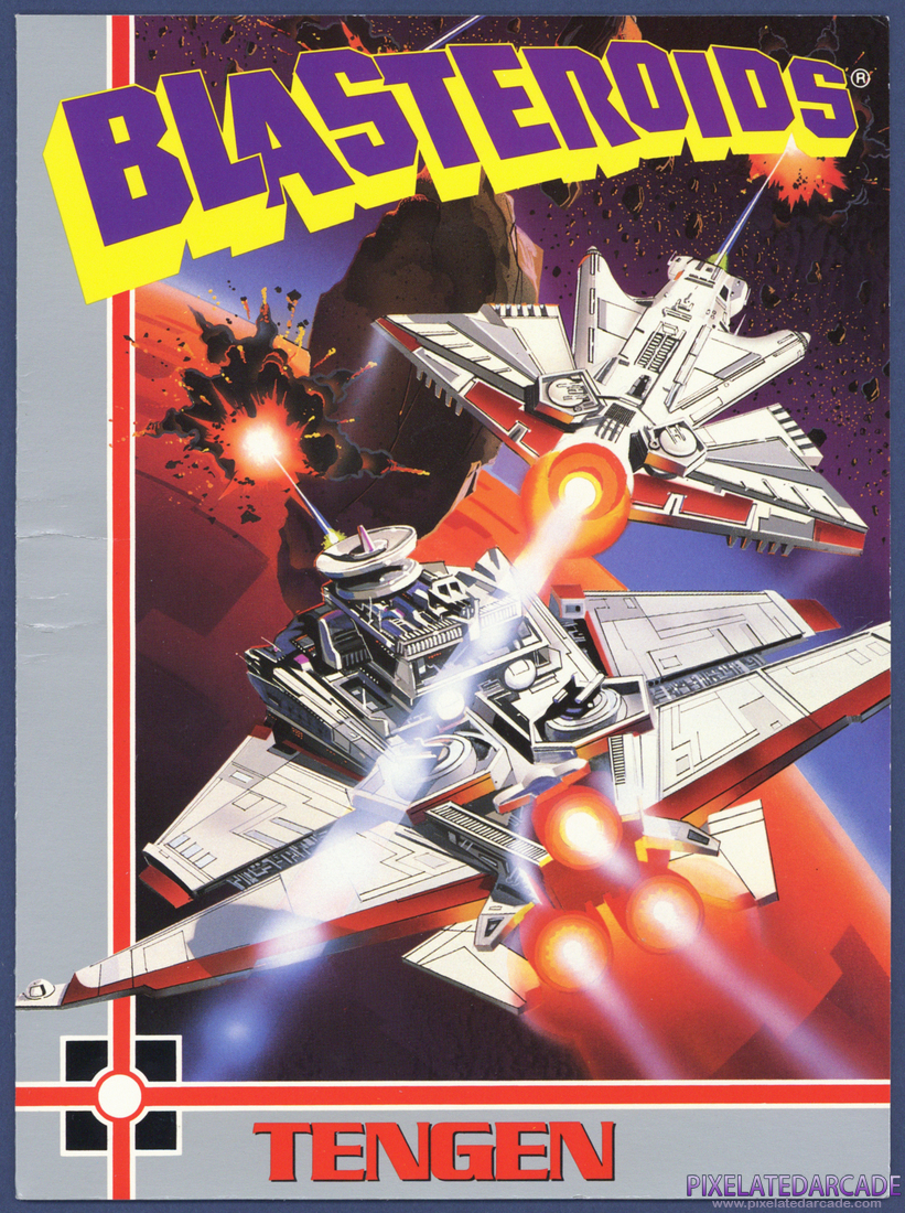 Blasteroids: Instruction Manual - Page 1