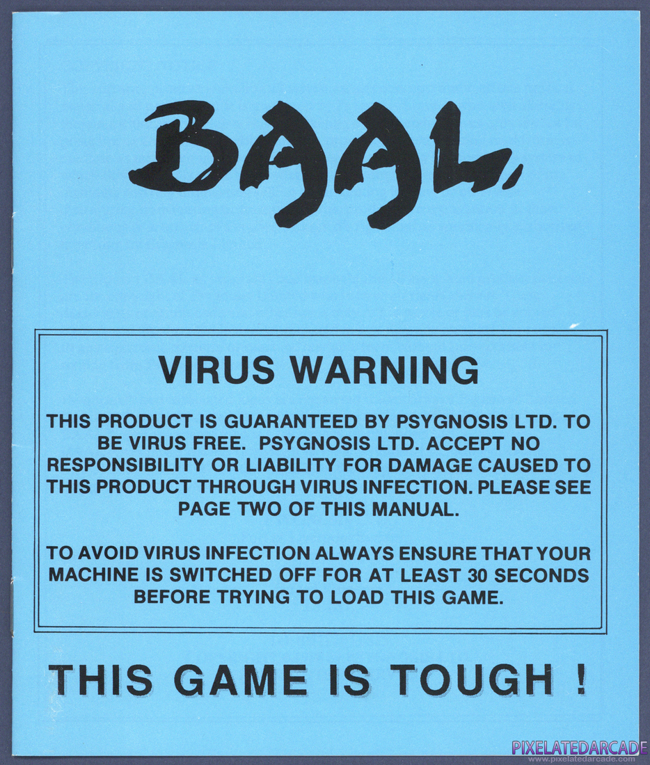 Baal: Instruction Manual - Page 1
