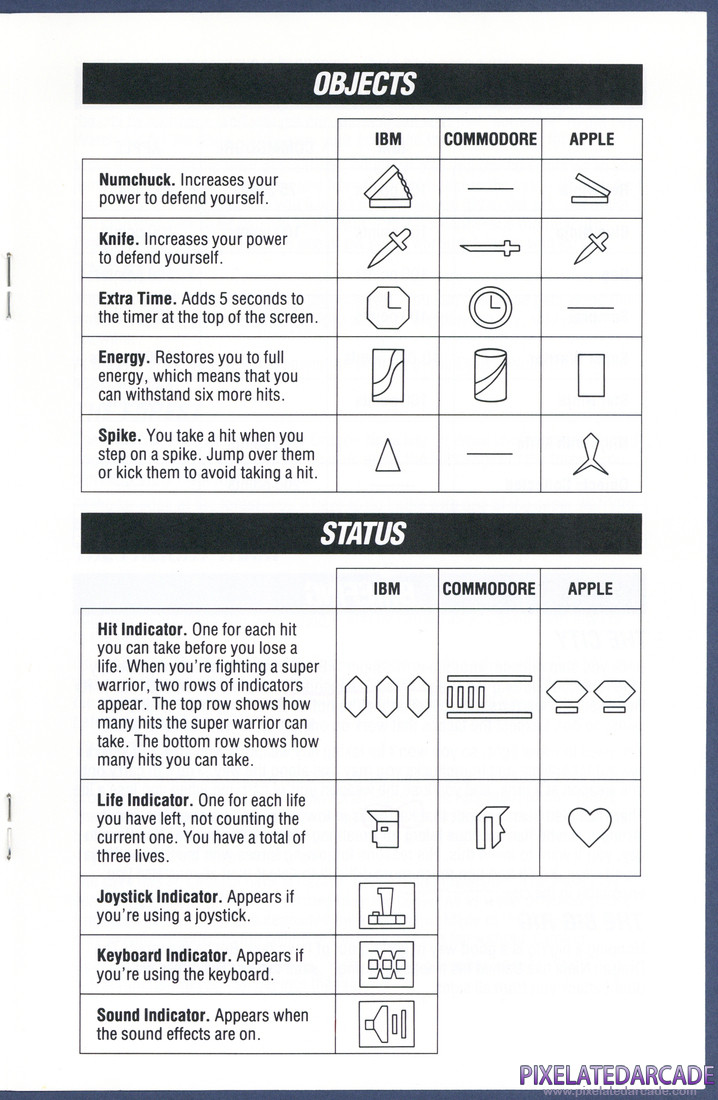 Bad Dudes vs. Dragon Ninja: Instruction Manual - Page 5