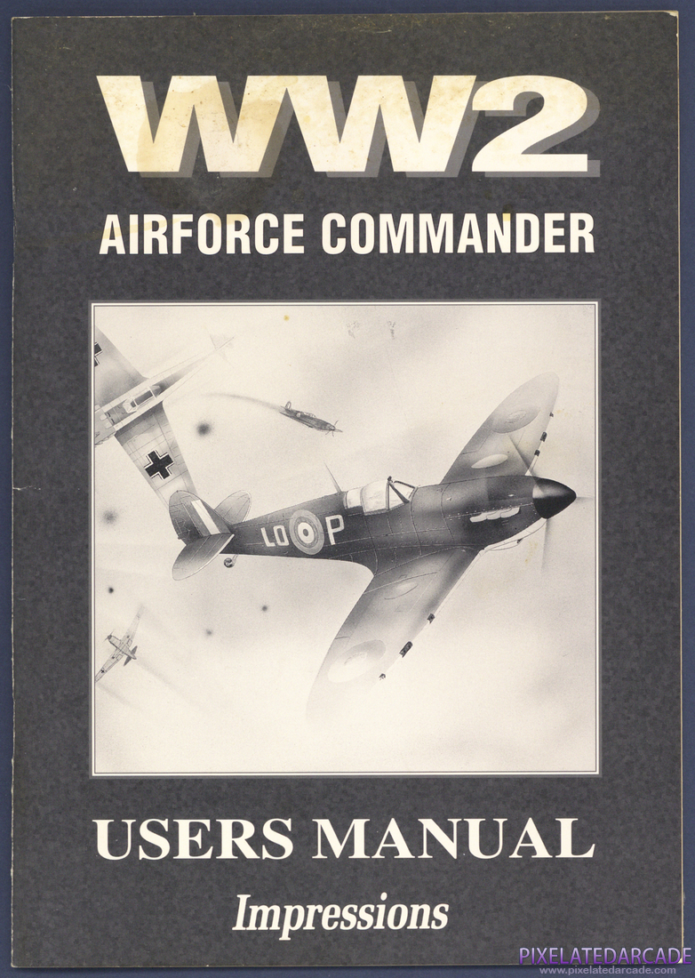 WW2 Air Force Commander: Instruction Manual - Front Cover
