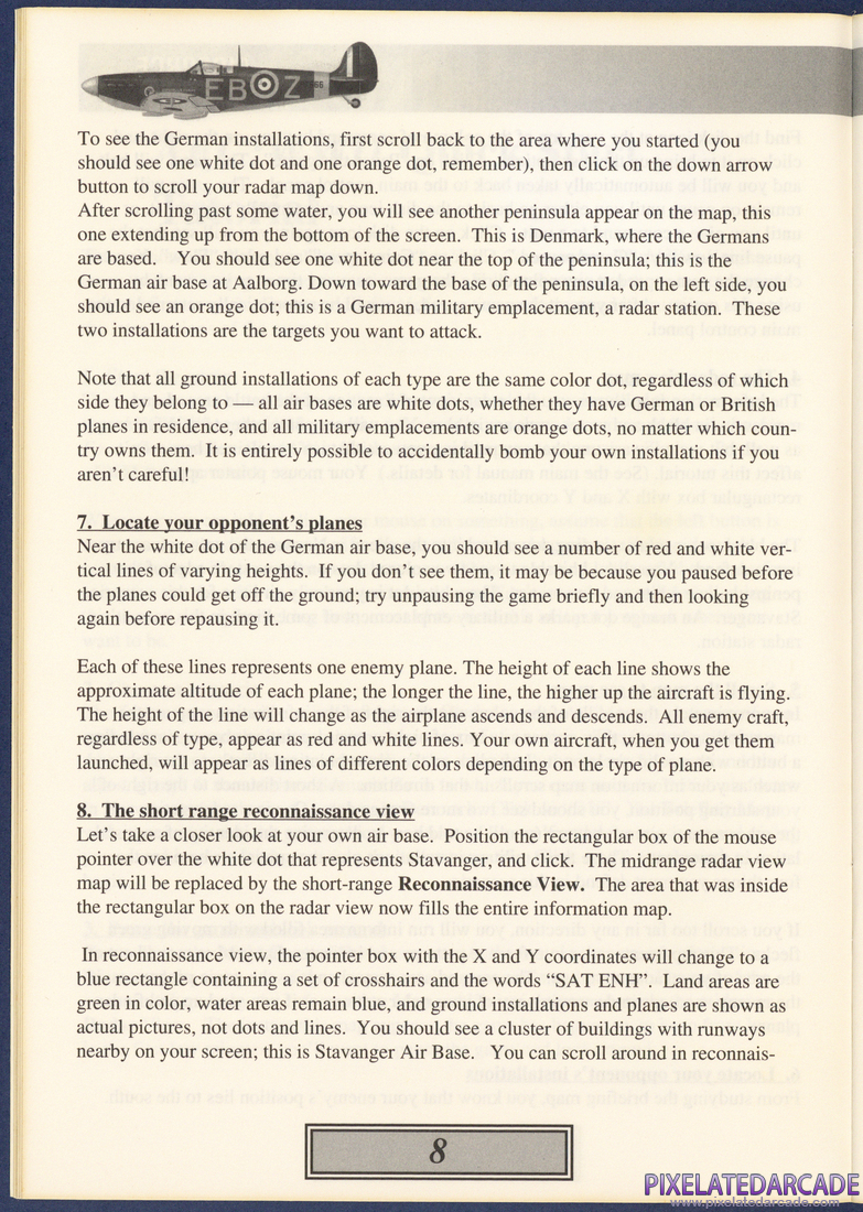 WW2 Air Force Commander: Instruction Manual - Page 8