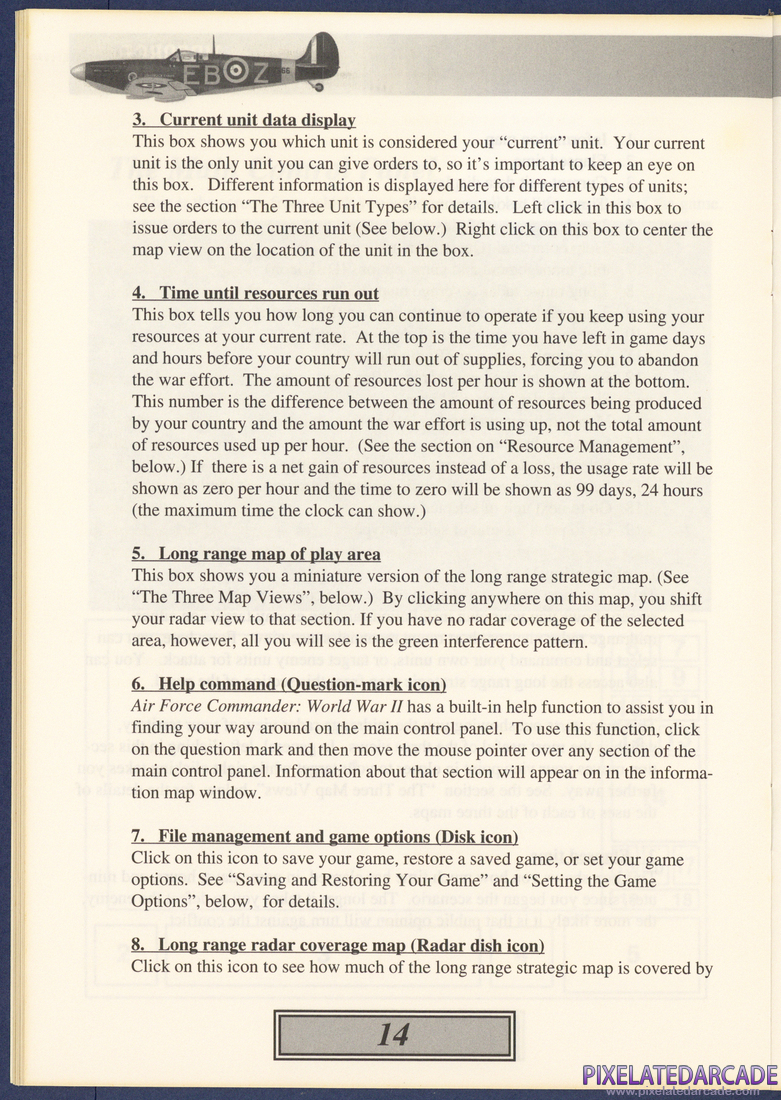 WW2 Air Force Commander: Instruction Manual - Page 14