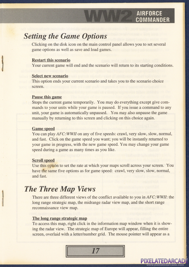 WW2 Air Force Commander: Instruction Manual - Page 17