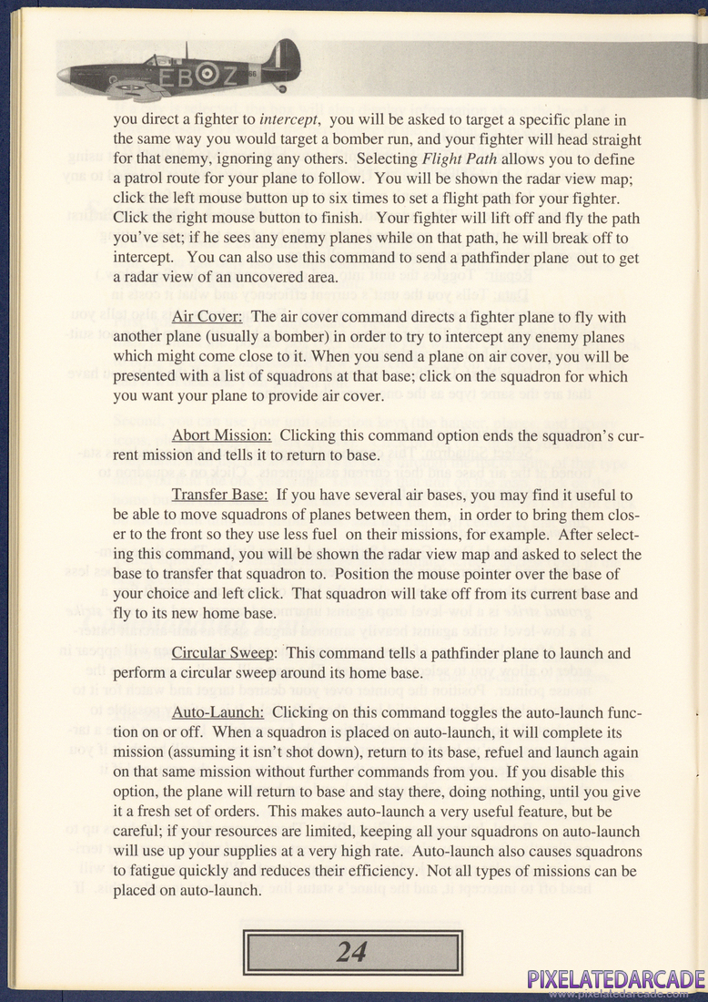 WW2 Air Force Commander: Instruction Manual - Page 24