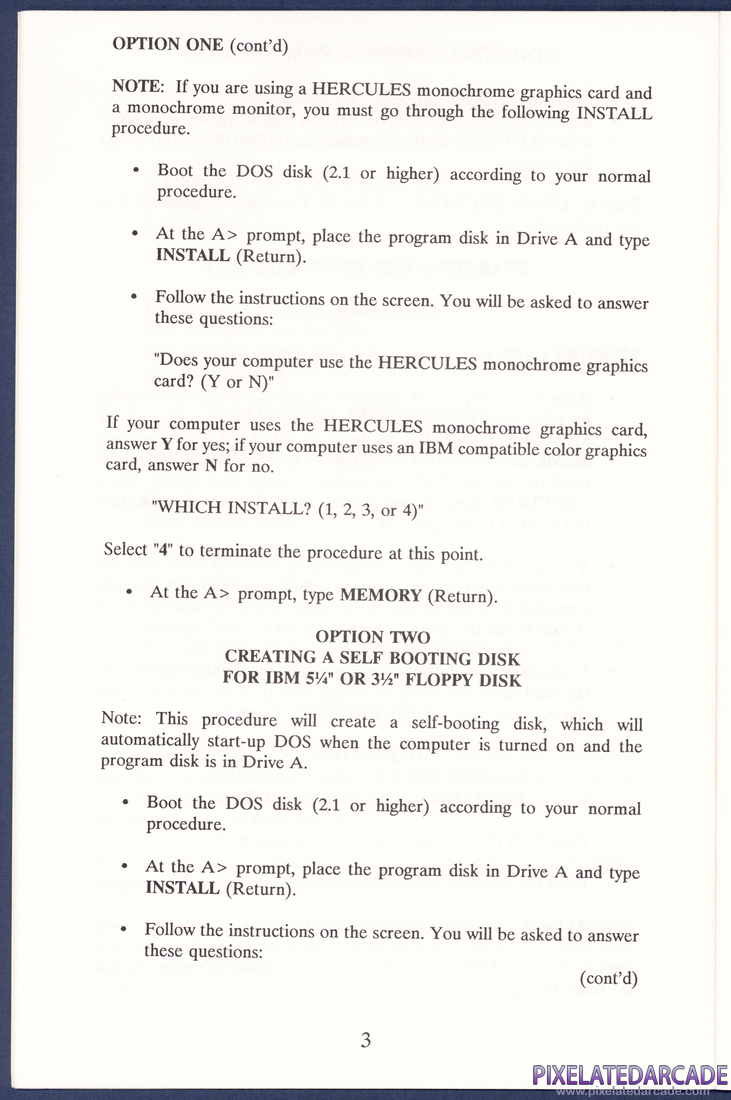 Memory Lane: Instruction Manual - Page 9
