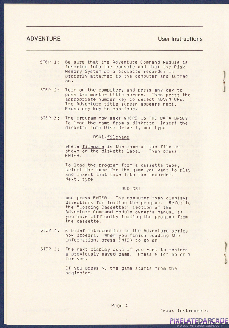 Voodoo Castle: Instruction Manual - Page 4