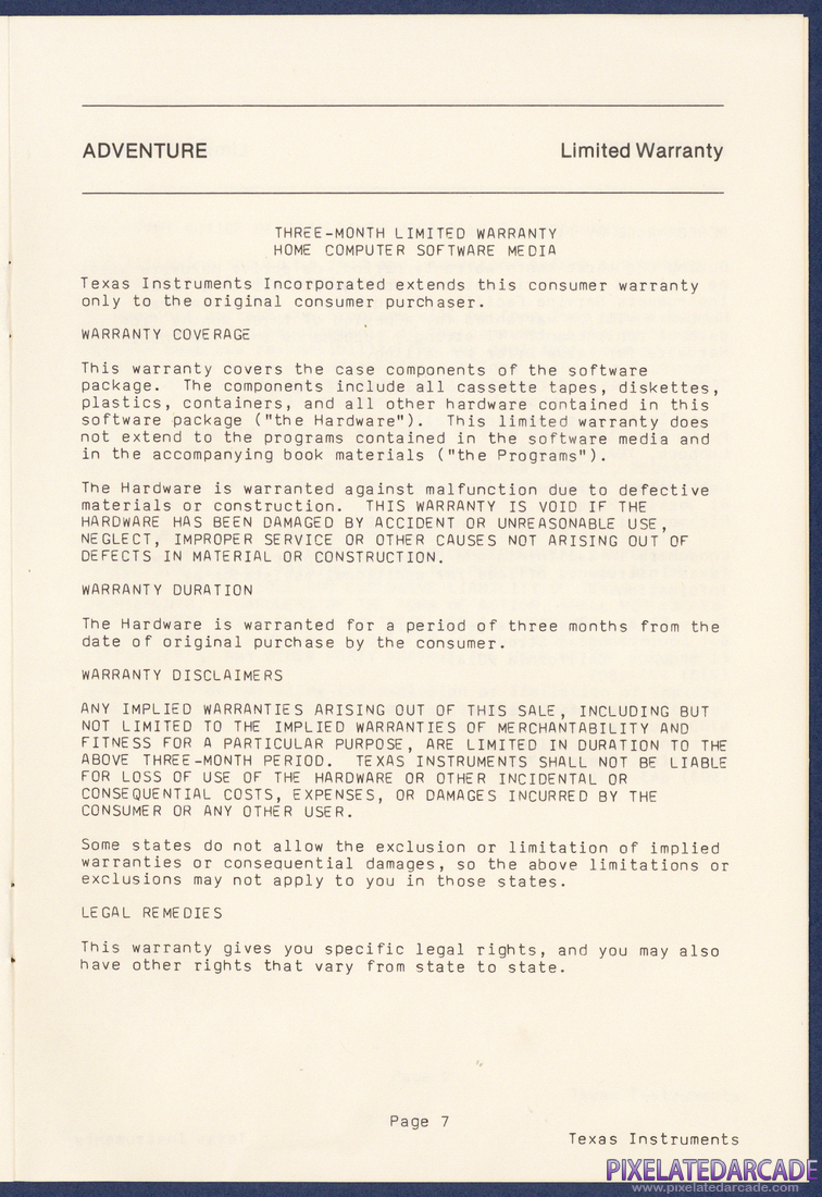 Voodoo Castle: Instruction Manual - Page 7